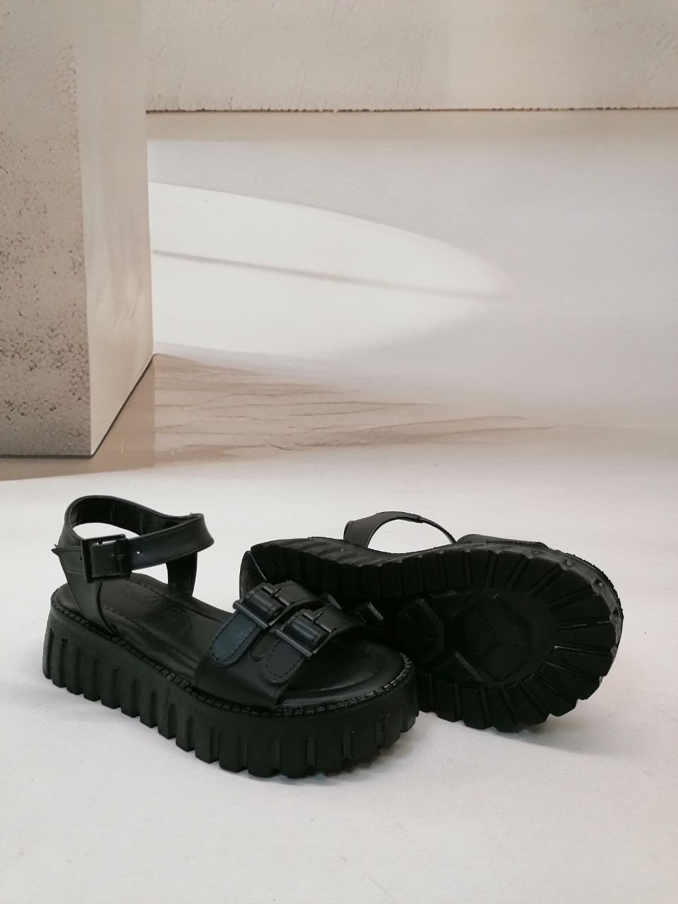 NBW MKL  L&L 1013 YUKSEK TABANLI SANDALAET
