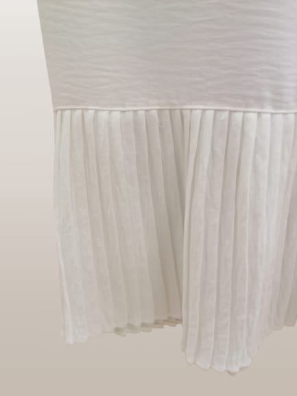 NBW ALLDY 20015AL0 KOLSUZ TUNIK BLUZ-Beyaz