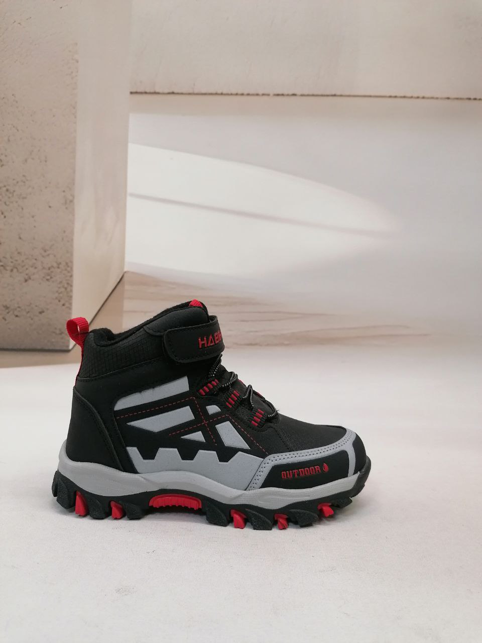 NBC HBBR 1054 FLT OUTDOOR ICI POLAR CIRTLI BOT-Siyah-kırmızı