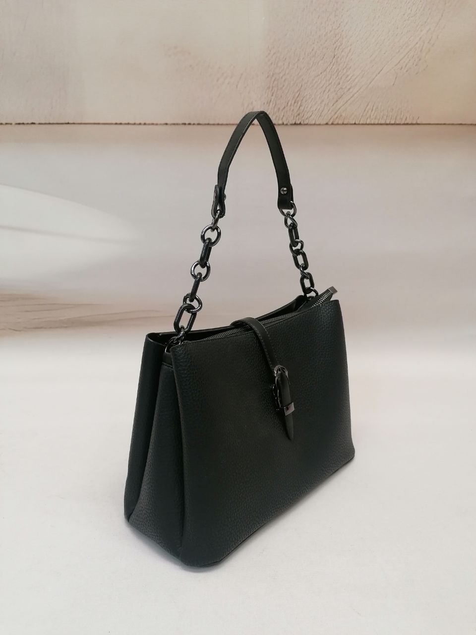 NBW PLT 1029 VEGAN DERI ZINCIRLI KOL CANTASI