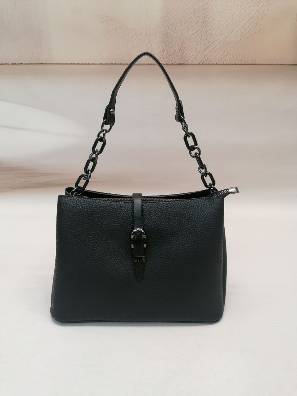 NBW PLT 1029 VEGAN DERI ZINCIRLI KOL CANTASI