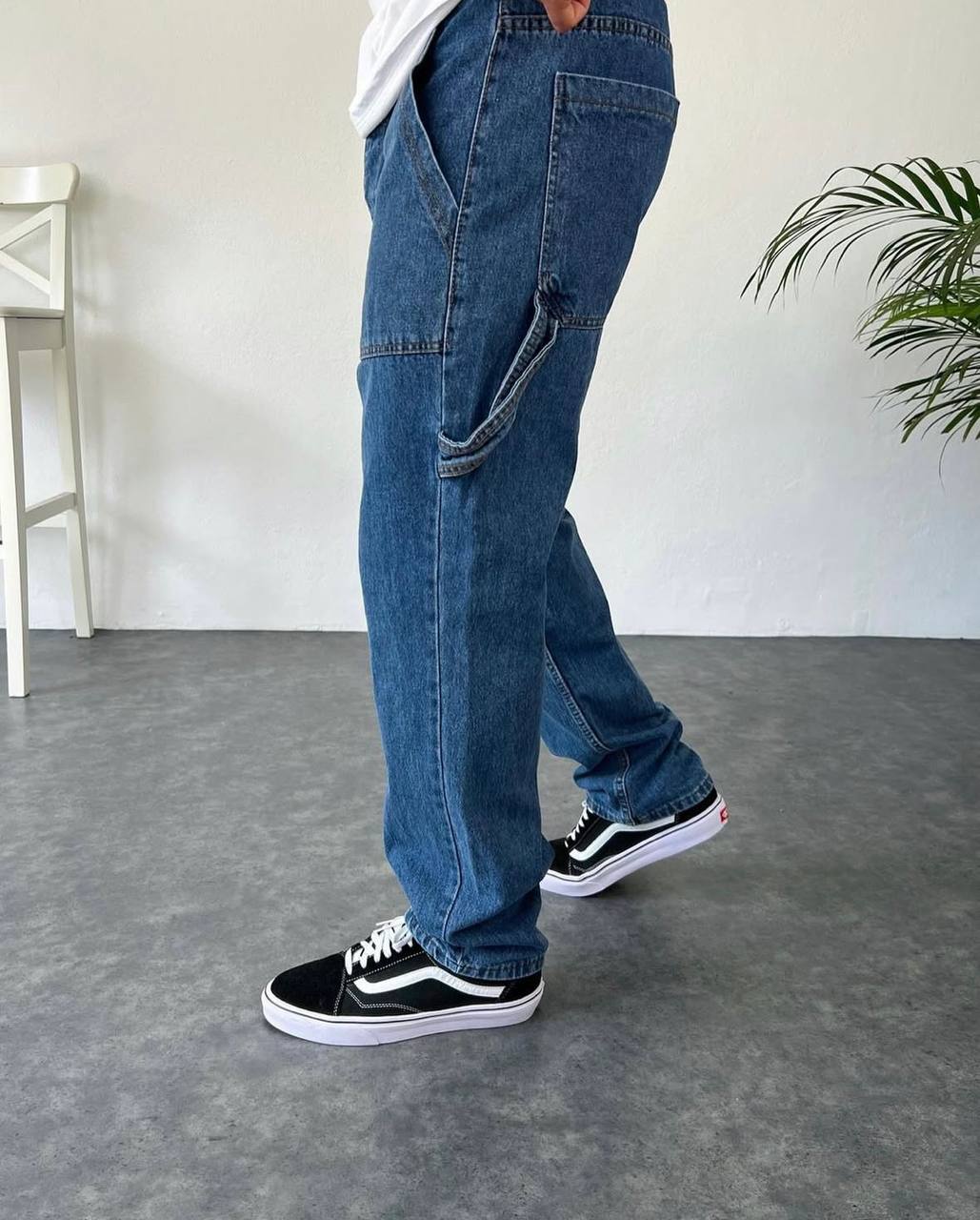 NBM DNTP DK0001 BAGGY DENIM-Mavi