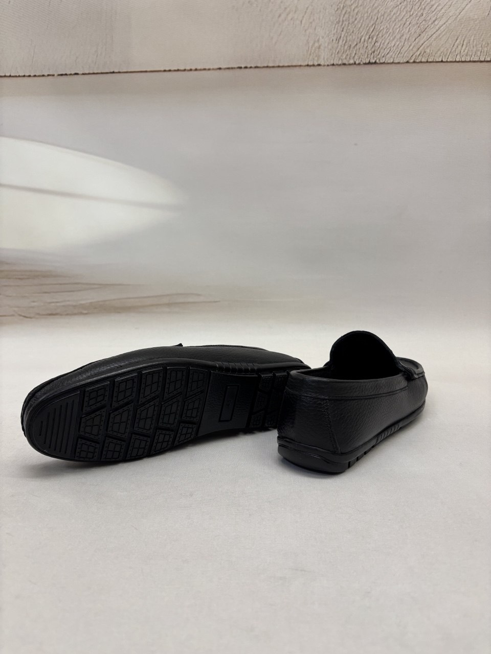 NBM TPL 1044 HAKIKI DERI LOAFER AYAKKABI