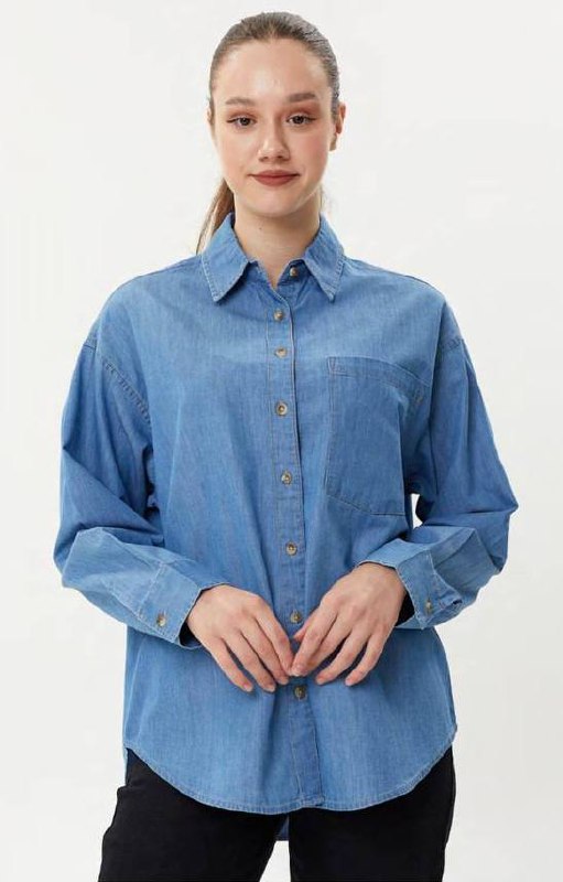 NBW BG 815 DENIM GOMLEK