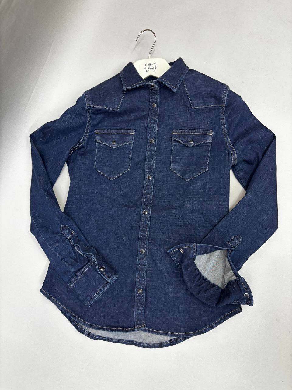 NBW TW BG 812-04 DENIM GOMLEK
