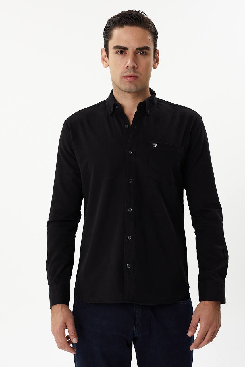 NBM TW EG 1848 GABARDIN GOMLEK-Siyah
