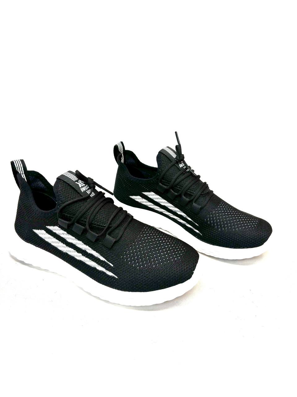 NBU AWDX 130 TRIKO SPOR AYAKKABI 40-44-Siyah-beyaz