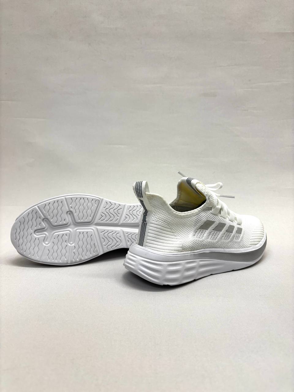 NBU AWDX 910 TRIKO SPOR AYAKKABI 40-44-Beyaz-gümüş