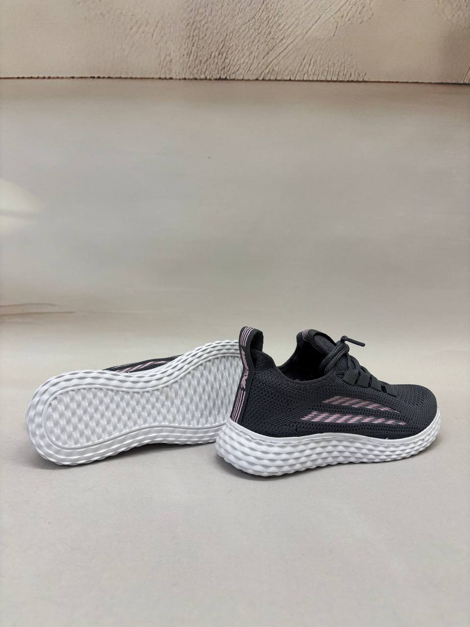 NBU AWDX 130 TRIKO SPOR AYAKKABI 36-40-Füme-pembe