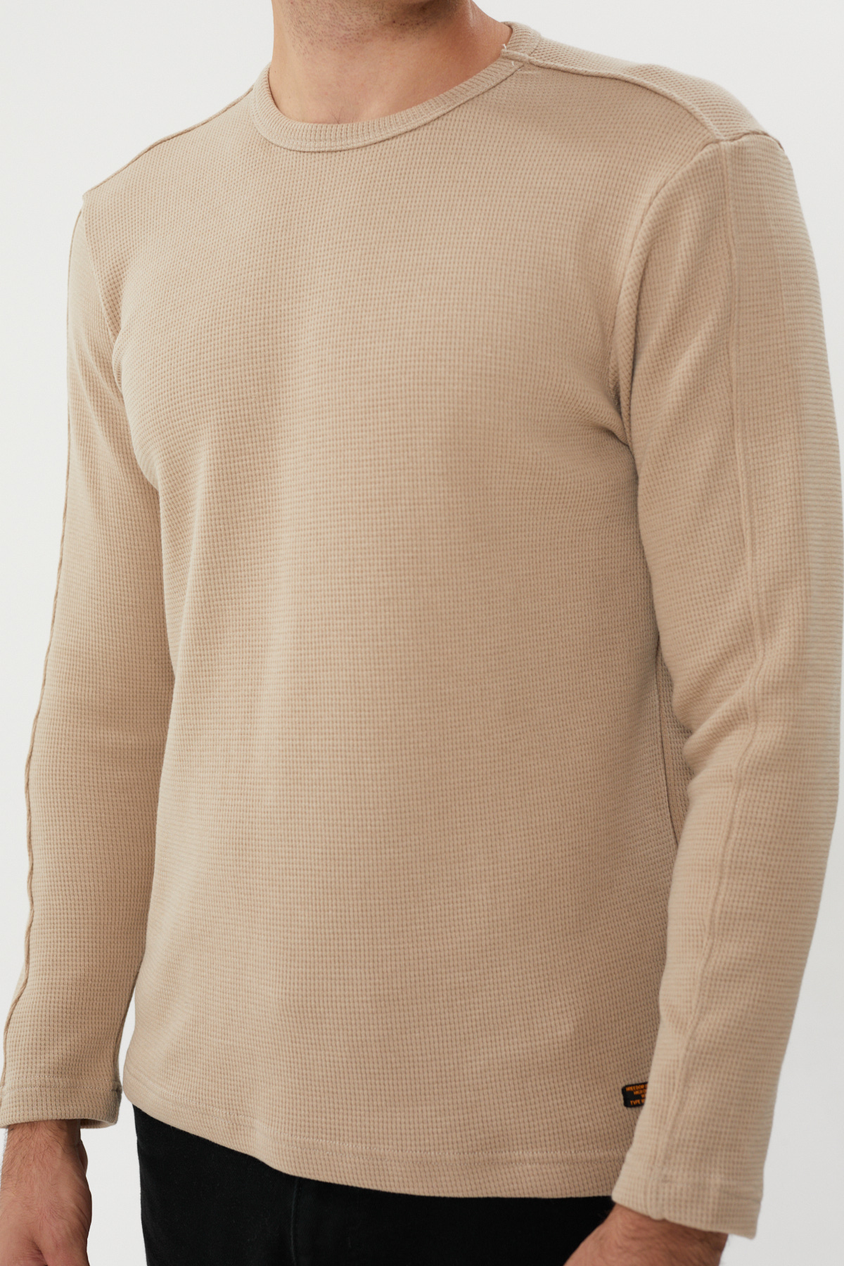 NBM TW ESW 2890-Y INCE PIKE KUMAS SWEATSHIRT-Bej
