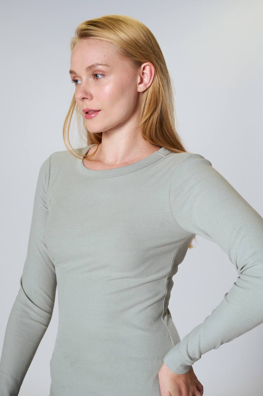 NBW TW BSW 1039 UZUN KOLLU PAMUKLU BODY-Çağla yeşili