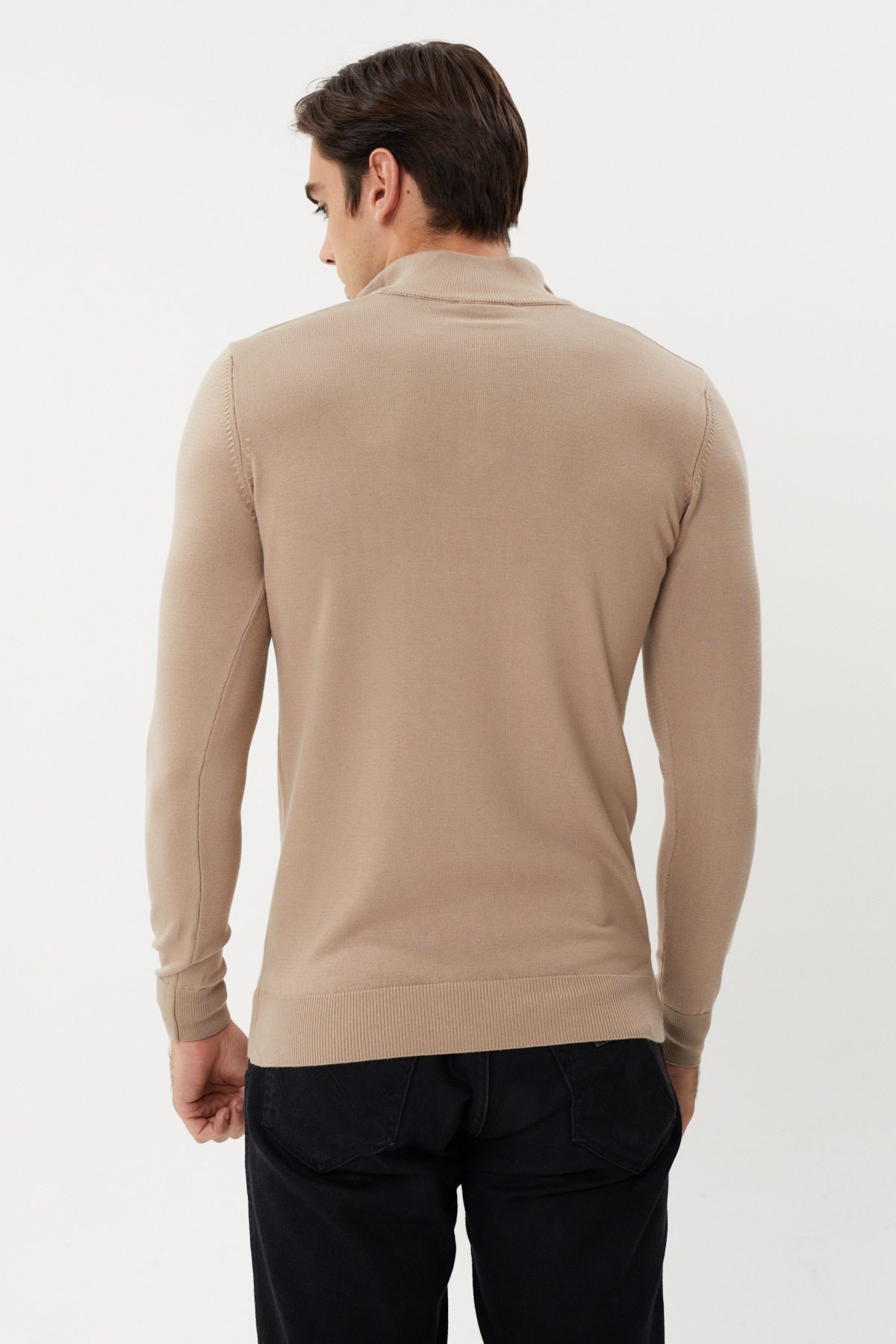 NBM TW ET 3631-Y OLD MONEY FERMUARLI BALIKCI TRIKO-Soft taupe