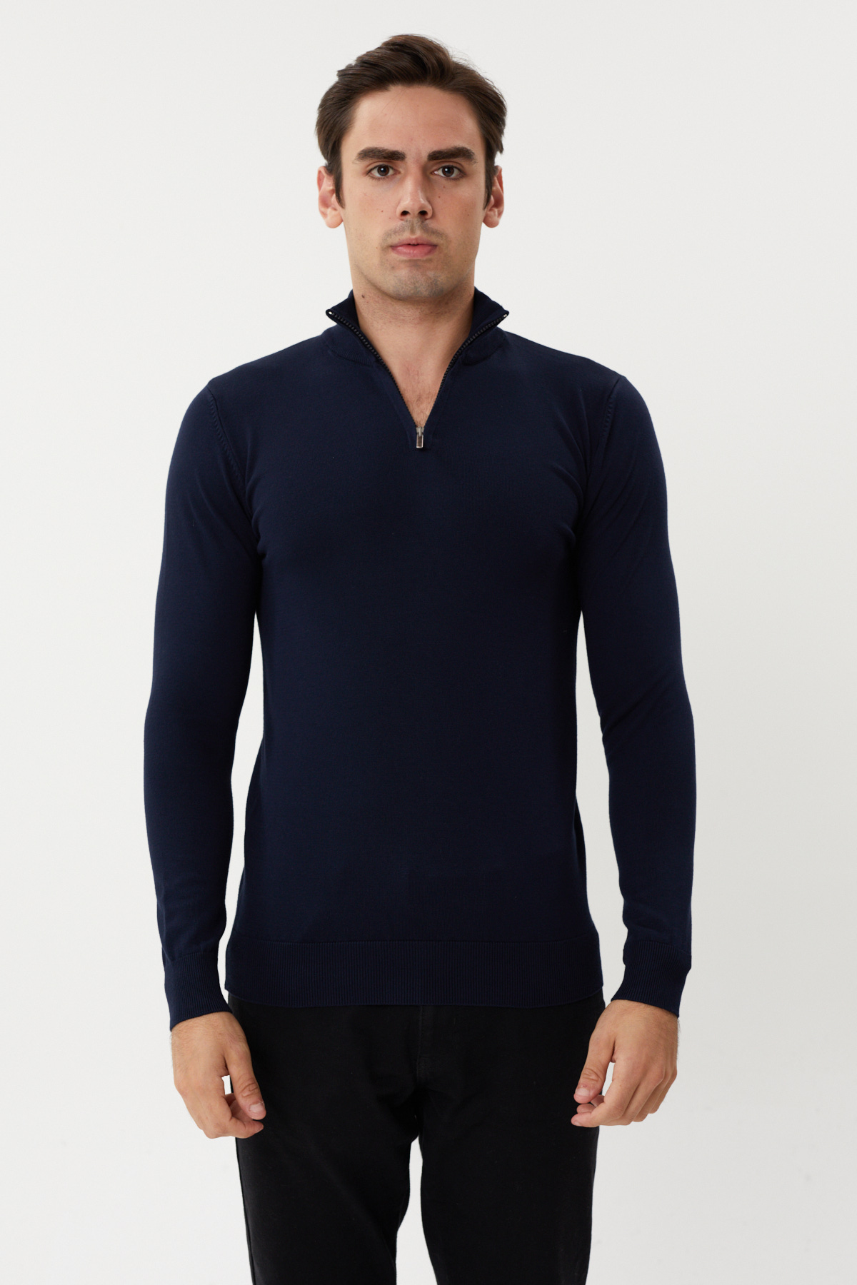 NBM TW ET 3631-Y OLD MONEY FERMUARLI BALIKCI TRIKO-Navy