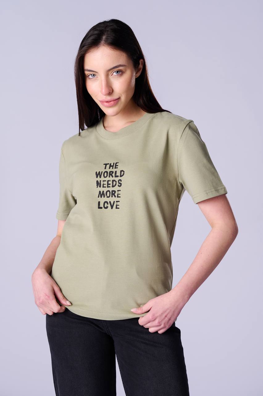 NBW TW BTS 1001 BASKILI FIRCALI KUMAS REGULAR FIT T-SHIRT