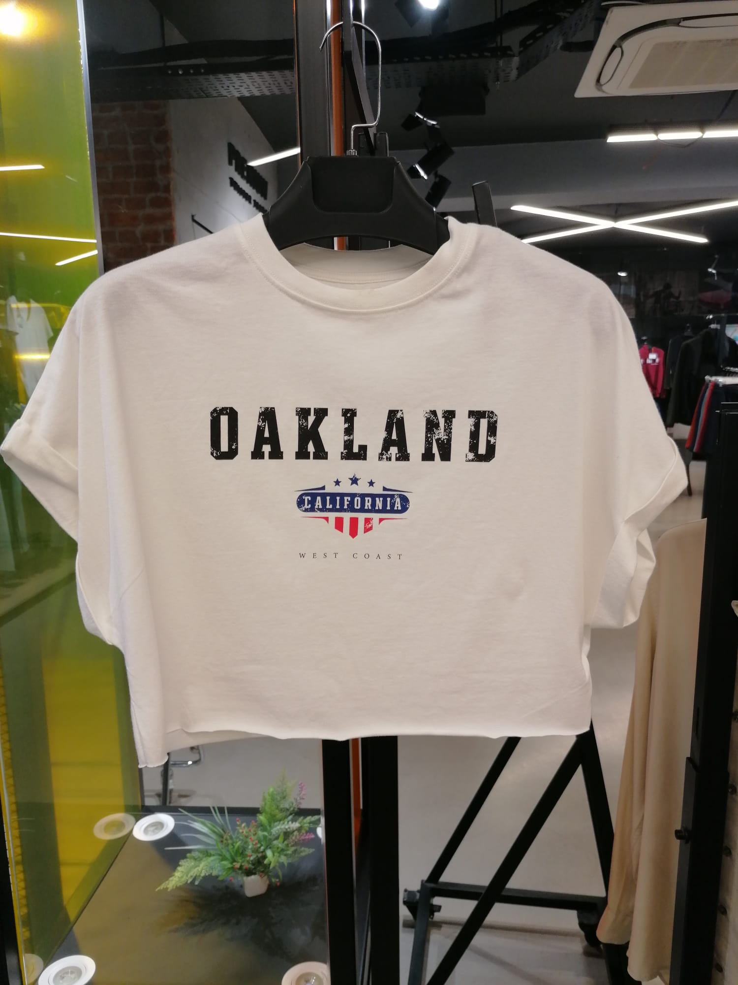 NBW TW BTS 1029 BASKILI CROP T-SHIRT-Ekru
