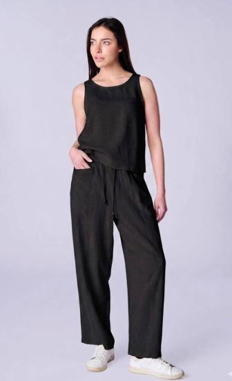 NBW TW BG 838 KETEN BLUZ-Black
