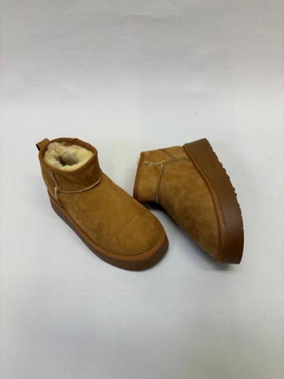 NBW FTH 1060 YUKSEK TABA SUET DERI BOT’’-Taba