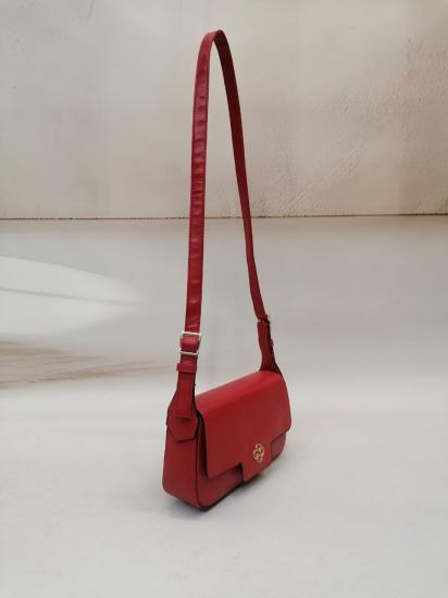 NBW PLT 1009 VEGAN DERI MINI CAPRAZ ASKILI CANTA-Kırmızı