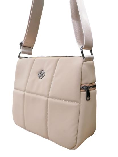 NBW8 PLT 1042 KAPITONE KOL ÇANTASI-Bej