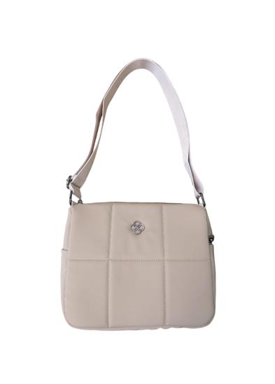 NBW8 PLT 1042 KAPITONE KOL ÇANTASI-Bej