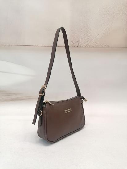 NBW PLT 1050 VEGAN DERI MINI KOL CANTASI-Kahve