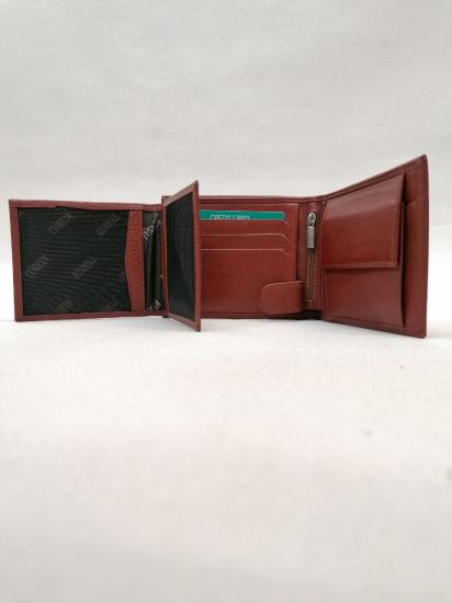 NBM ERTG 1008 HAKIKI DERI YATAK FERMUAR DETAYLI KLASIK CUZDAN-Kiremit