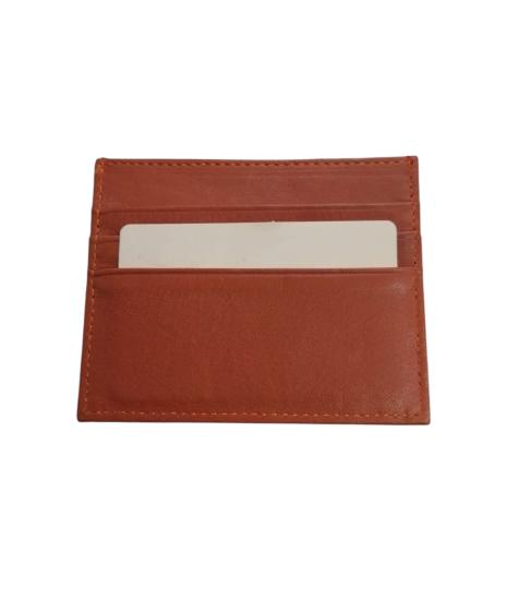 NBU ERTG 1009 HAKIKI DERI INCE KARTLIK-Kiremit