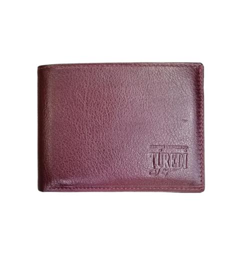 NBM ERTG 1010 HAKIKI DERI BOZUK PARA BOLMELI KLASIK CUZDAN-Mürdüm