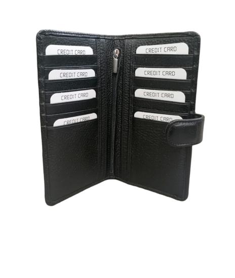 NBU ERTG 1013 HAKIKI DERI DIKEY CITCITLI KARTLIK