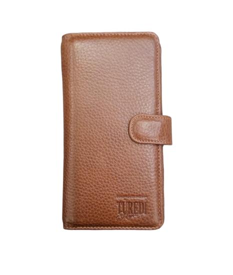 NBU ERTG 1013 HAKIKI DERI DIKEY CITCITLI KARTLIK-Taba