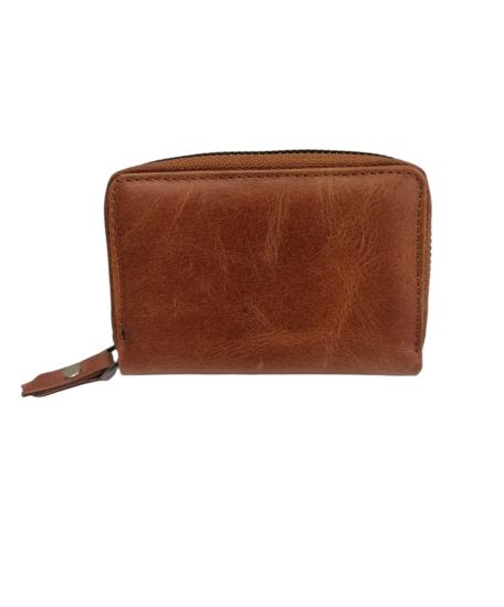 NBU ERTG 1018 HAKIKI MAT DERI FERMUARLI KARTLIK