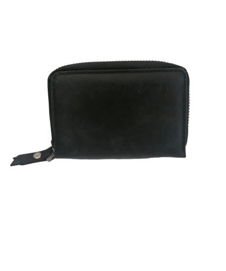 NBU ERTG 1018 HAKIKI MAT DERI FERMUARLI KARTLIK-Antrasit