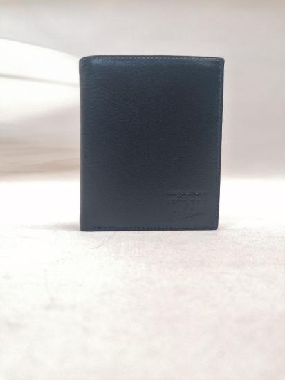 NBU ERTG 1021 HAKIKI DERI CIFT PARA BOLMELI INCE CUZDAN-Lacivert