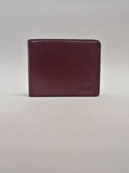 NBM ERTG 1022 HAKIKI DERI EKSTRA KARTLIK BOLMELI YATAY CUZDAN-Mürdüm