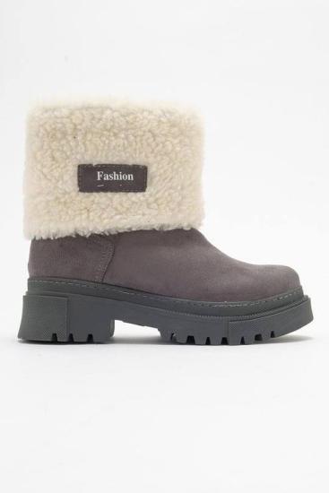 NBW BEL TSN 2167ZN ICI PELUS VEGAN NUBUK BOT-Füme