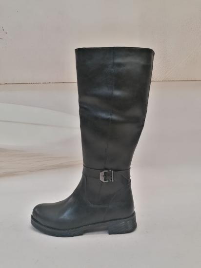 NBW LYD 1006 VEGAN DERI ICI POLAR TOKA DETAYLI FERMUARLI CIZME