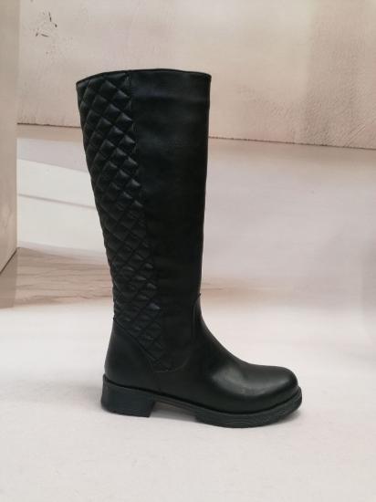 NBW LYD 1007 VEGAN DERI ICI POLAR KAPONE DETAYLI FERMUARLI CIZME