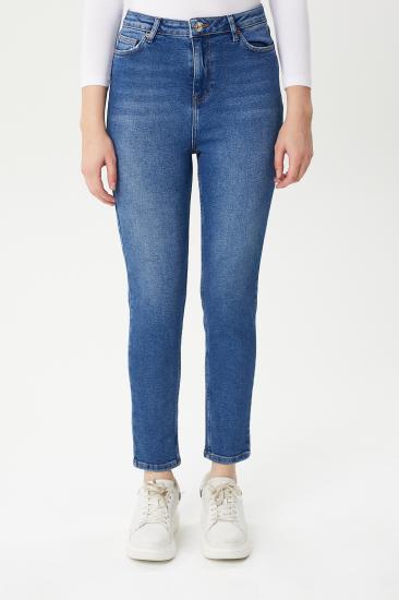 NBW TW MILA 9444 SLIM FIT DENIM-Middle blue