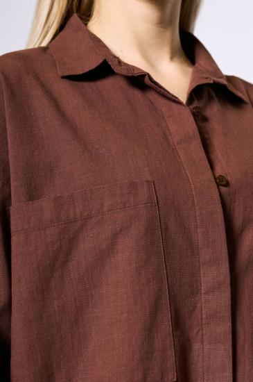 NBW TW BG 836 OVERSIZE PAMUK KETEN CEPLI GOMLEK