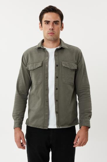 NBM TW EG 1835 SLIM FIT CEPLI DENIM GOMLEK