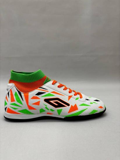 NBC DGN GH 2303 CORAPLI HALISAG FUTBOL AYAKKABI-Beyaz-turuncu