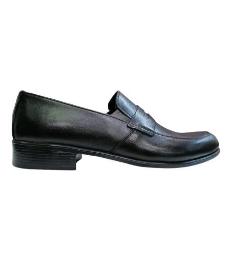 NBM TPL 1002 HAKIKI DERI DUZ BAND KLASIK AYAKKABI