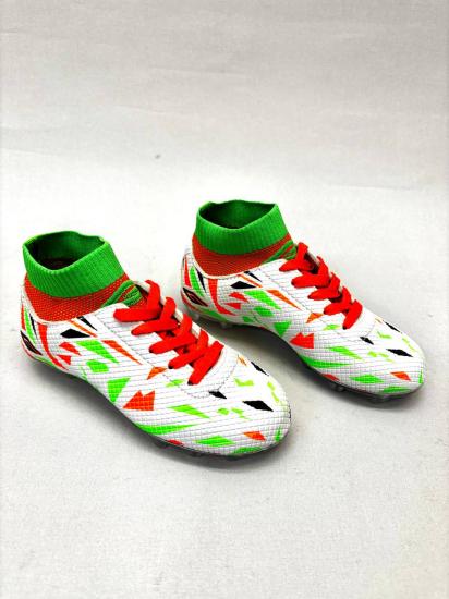 NBC DGN GK 2303 CORAPLI KRAMPON FUTBOL AYAKKABI-Beyaz-turuncu