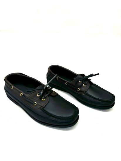 NBU TPL 10004 HAKIKI DERI LOAFER AYAKKABI-Siyah-kahve