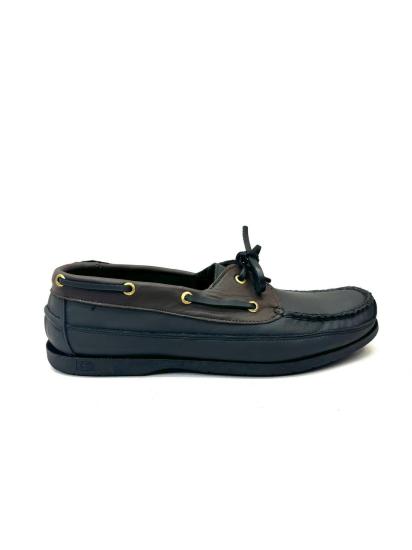 NBU TPL 10004 HAKIKI DERI LOAFER AYAKKABI-Siyah-kahve