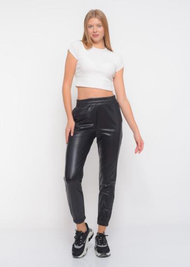 NBW ALBH 1018 VEGAN DERI PANTOLON