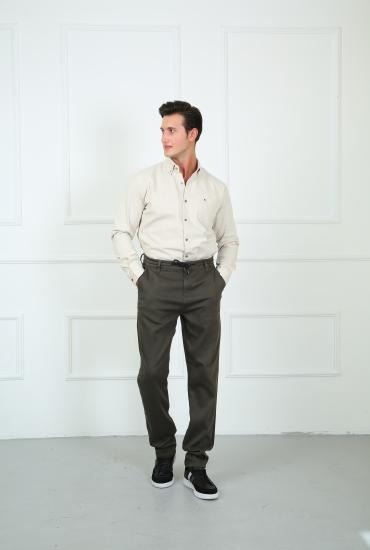 NBM TW TED 722 TENCEL PANTOLON-Koyu haki