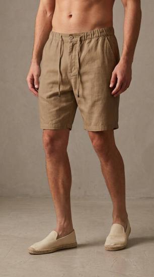 NBM TW ES 7126 TENCEL BELI LASTIKLI FERMUARLI SORT-Beige