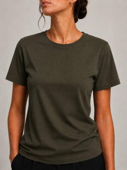 NBW TW BTS 1049 BASIC RELAX FIT T-SHIRT-Haki