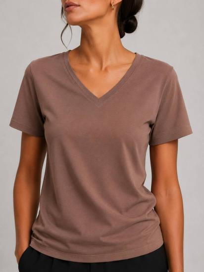 NBW TW BTS 1050 V YAKA REGULAR FIT BASIC T-SHIRT-Taba